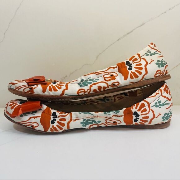 Prada Floral Ballet Flats - Picture 7 of 12